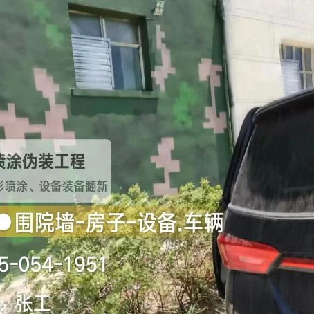 盐城数码迷彩漆施工